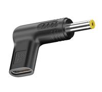 100W USB C to DC 5.5x2.5mm Adapter, 5.5x2.5mm DC Plug to USB C 19V Adapter, Type USB C to 5.5 x 2.5 mm Adapter made for Asus Laptop Series, Router, Printer, RVs, Solar Generator and more