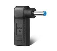 100W USB-c to Dell 4.5mmX3.0mm Barrel Plug Adapter, USB C to 4.5mmX3.0mm 19.5V Adapter Made for HP Spectre, Envy, EliteBook, Chromebook Series