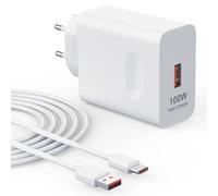 100W USB Charger and USB C Cable for Honor 200 Pro Magic 7 Lite 400pro, Fast Charging Super Charge Adapter for Honor 90 Smart X6b X7b 70 Lite X8a X7aX6a X8bX7b MagicV2V3 PAD9 with Type C Cable 1M