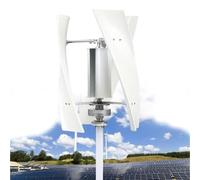 100W Vertical Axis Wind Turbine Generator, Eco-Friendly Wind Power System for Home & Marine, Includes Controller for Sustainable Energy Production