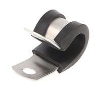 100X 211-15080 Clamp Ø Bundle: 9.5mm W: 12.7mm Aluminium Ø Opening: 5.2mm BRIGHT
