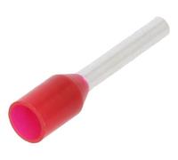 100x 216-243 cable lug: sleeve insulated 1mm² 10mm tinned clamp connection WAGO
