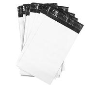 100x 6.5x9" White Plastic Strong Mail Post Mailing Postage Poly Bags Self Seal Shipping Dispatching