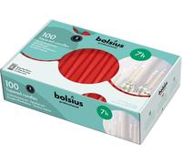 Bolsius 10 inch Tapered Candles Red Pack of 100