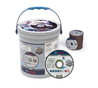 100x Bosch PRO 115mm 1mm Thin Slit Cutting Discs Blades Inox Rapido 4.5" Grinder