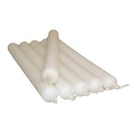 100x Bulk Dinner Candles - White