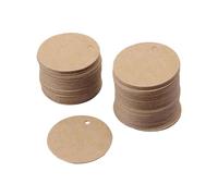 100x Circles Tages Gift Tages Paper Wishes Round for Gift Wrapping Craft Project Christmas