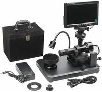 100X Diamond Girdle Viewer, Digital Microscope, with 7 Inch LCD Screen and LED Fill Light, Accurate Identification, for Diamond Waist Code/Inscription Magnifying