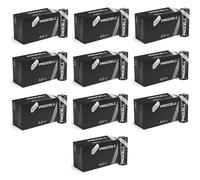 100x Duracell AA Alkaline Plus Industrial Battery - Orange