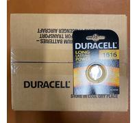 100x Duracell CR1616 3V Lithium Coin Cell Battery DL1616 1616 Longest Expiry