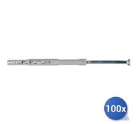 100x Fischer Dowel Extended Sxrl-T Nylon Screw Premounted Tsp Torx E-100