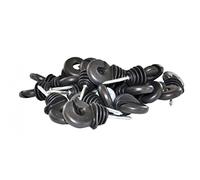 Gallagher - Screw-in Insulator PromoPack (pack of 100) - Electric fence rope insulator / cord insulator - Electric fence wire insulator