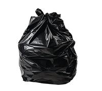 Jantex Large Extra Heavy Duty Black Bin Bags 120Ltr (Pack of 100) - [CD508]