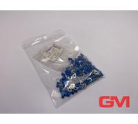 100x Klauke Insulated Crimped Cable Lugs 6305