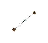 100X M0.6W-1K3 Resistor: metal film THT 1.3kΩ 0.6W ±1% Ø2.5x6.8mm 50