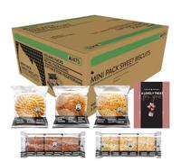 100x Mini Pack Sweet Bulk Biscuits Cookies Individually Wrapped Multipack Variety Of Custard, Chocolate Creams, Digestives, Ginger, Shorties - Snack Box For Guests, Visiotor Hotels, Office, Tea Treats