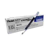 100X Pentel LR10 Roller Refill for EnerGel Gel Pen 1.0mm Metal Tip Blue Ink