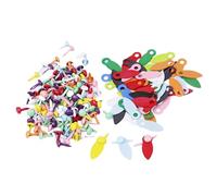 100x Picture Frame Turn Buttons 100x Mini Brads for Artwork Scrapbooking DIY