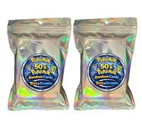 100x Random Pokémon Cards Bundle | Assorted Lot from Official TCG Sets | Mystery Pack in Iridescent Bag - Toys & Gamers