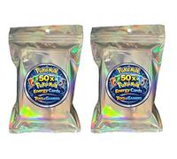 100x Random Pokémon Energy Cards Bundle | Assorted Lot from Official TCG Sets | Mystery Pack with Full Variety in Iridescent Bag - Toys & Gamers