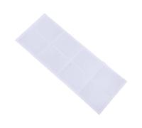 100x Self-Adhesive Necklace Chain Pockets Label Holders Clear Pocket Sleeves for Hold Loose Chain Jewelry Supply Label Holders Adhesive Back