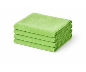 100X Set Microfiber Cloths Cleaning Cloth Polishing Cloth Green