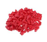 100x Shop Anti-Lost Hanging Display Hook Stop Lock for Store Anti-Theft Red 4.5 mm