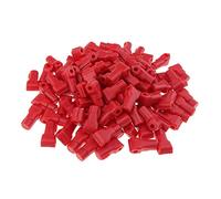 100x Shop Anti-Lost Hanging Display Hook Stop Lock for Store Anti-Theft Red 7 mm