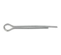 100x Split-Pins Pack - 2mm x 25mm Metric - Split Cotter Pin Zinc Plated Steel