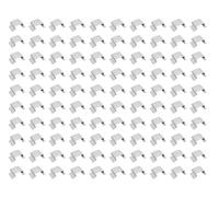 100x Stainless Steel 25x10x15mm Greenhouse Glass Glazing Clips, Greenhouse Glass G Clips Repairs Clips Replacement