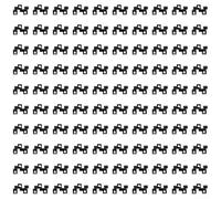 100x Stainless Steel Composite Decking Clips Fastener Kit, Fixings for 7/8/9/10mm Boards, Black Colour for Patio and Garden Furniture Installation(7mm)