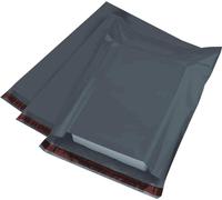 100x Strong Large Grey Mailing Postal Postage Bags 6x9 Packaging Mailers, iSOUL [Use in Parcel, Delivery, Shipping, Mail, Package] [Plastic Envelopes] Grey