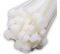 100x Strong Quality Natural Cable Ties 630mm x 4.8mm - Heavy Duty Heat & Cold Resistant Zip Ties