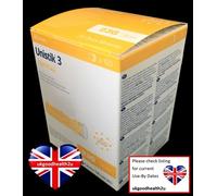 100x Unistik 3 NORMAL Yellow Lancets Blood Glucose Finger Pricker DIABETES CE