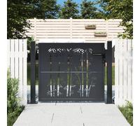 100x100cm Steel Fence Gate Powder Coated Single Garden Gate Lockable