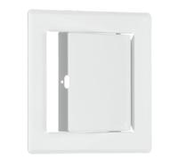 100x100mm Metal Access Panel - Wall/Ceiling Hatch - 4x4 inch Inspection Door - Steel White