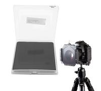 100x100mm Square ND Filter, 2mm Thickness, Multi Layer Coating, High Definition Optical Glass, Includes Storage Box, for Photography (ND8)