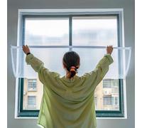 100x140cm,Window Insulation Film Plastic Soft Glass Sheet Winter Cold Resistance Windshield No Drilling Installation