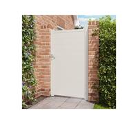 (100x173cm - White) BillyOh Nova Aluminium Garden Gate