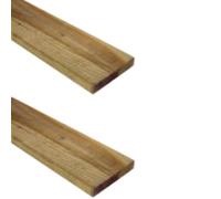 100x22-4x1 Treated Tanalised Timber Batten Lengths - 1 Meter x 2 Total 2 Meters