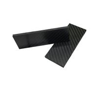 100x250mm 3K High Hardness Pure Carbon Fiber Sheet - Twill Matte Carbon Fiber Model Material for Cutting Equipment,1pcs(2.5mm)