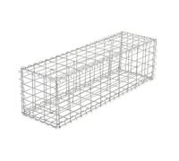 100X30X30Cm 1 Piece Gabion Stone Basket Retaining Wall 4mm Wire Cage Fench Privacy Galvanized Steel