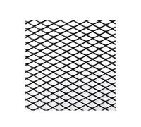 100x33cm Aluminium Racing Car Bumper Grille Grill Mesh Net Vent Universal Protector Home Garden(Black Diamond 4x8mm)