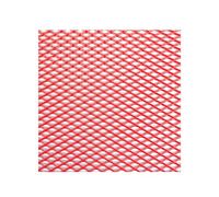 100x33cm Aluminium Racing Car Bumper Grille Grill Mesh Net Vent Universal Protector Home Garden(Red Diamond 4x8mm)