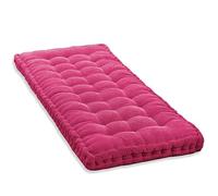 100x35cm Thick Cotton Bench Cushion for 2/3 Seater Sofa, Floor and Patio Mattress, Ideal for Home and Garden, Comfortable Pink Swing and Lounger Cushion