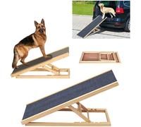 (100x40x30/40/50/60cm) Pet Dog Ramp Stair Adjustable Heights Non-Slip