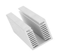 100x40x40mm Aluminum Heatsink Radiator Heat Sink Cooling for Electronic Chip LED Power Supply Cooling Radiator U Shaped Aluminum Heatsink