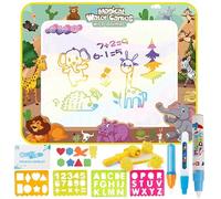 100x75cm Kids' Magic Water Drawing Mat - Large Water Doodle Pad, Safe No-Mess Writing Board & Carpet, Educational Toddler Toy