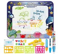 100x75cm Kids' Magic Water Drawing Mat - Large Water Doodle Pad, Safe No-Mess Writing Board & Carpet, Educational Toddler Toy