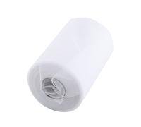 100yards 15cm Tulle Roll, Fine Mesh Cloth Tulle Fabric Rolls Freely Cropping DIY Wedding Decoration for Pew Bows Chair Sashes Table Pieces Gift Wrapping (White)